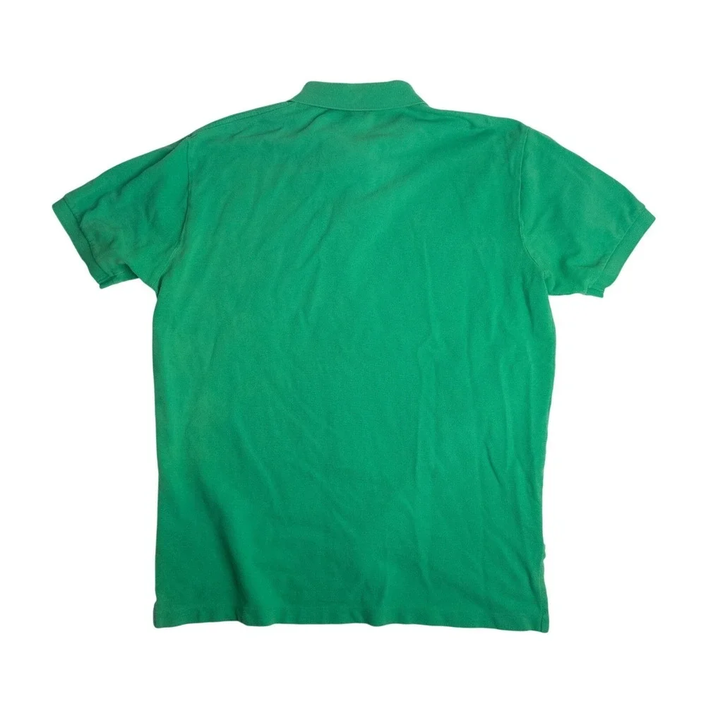 Polo Ralph Lauren Polo Mens L Cotton Green Red Pony Shirt